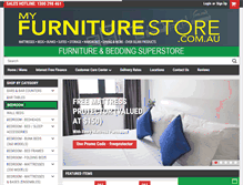 Tablet Screenshot of myfurniturestore.com.au