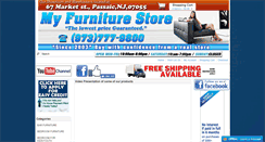 Desktop Screenshot of myfurniturestore.com